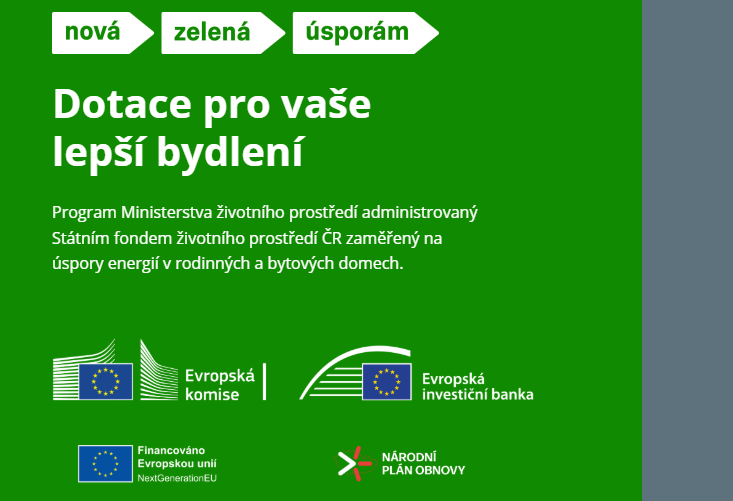Nová zelená úsporám 2025